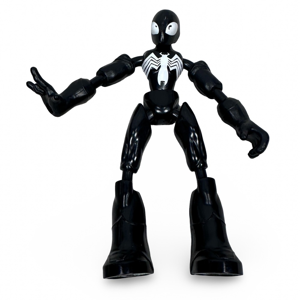 Marvel Spider-Man Venom Black Suit Bend and Flex Action Figure Hasbro E8972